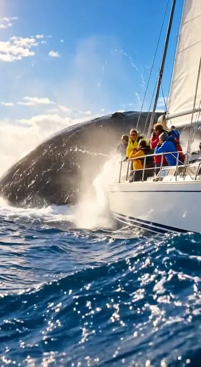 The whale crashes back: a 5 second 720p FLUX 3 Max clip with sound