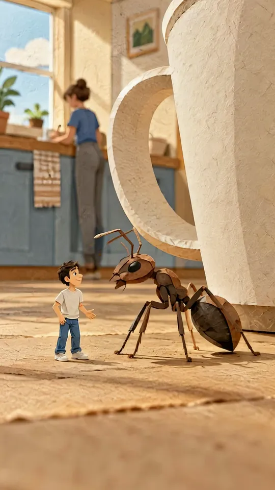What if you shrank to the size of an ant for a day?, made with Reel Factory