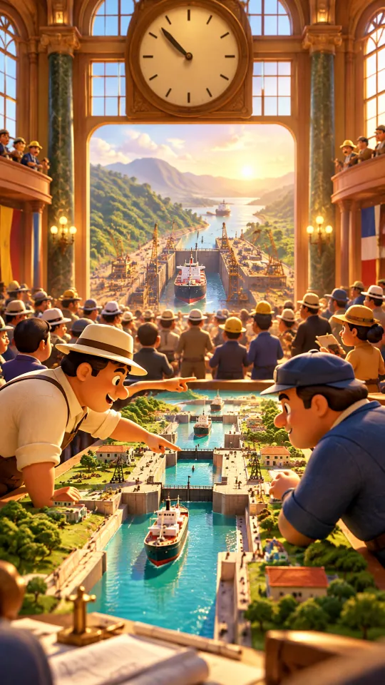 Grand Hall Crowds: a picture of the style