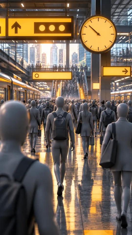 Grey Commute Facts: a picture of the style