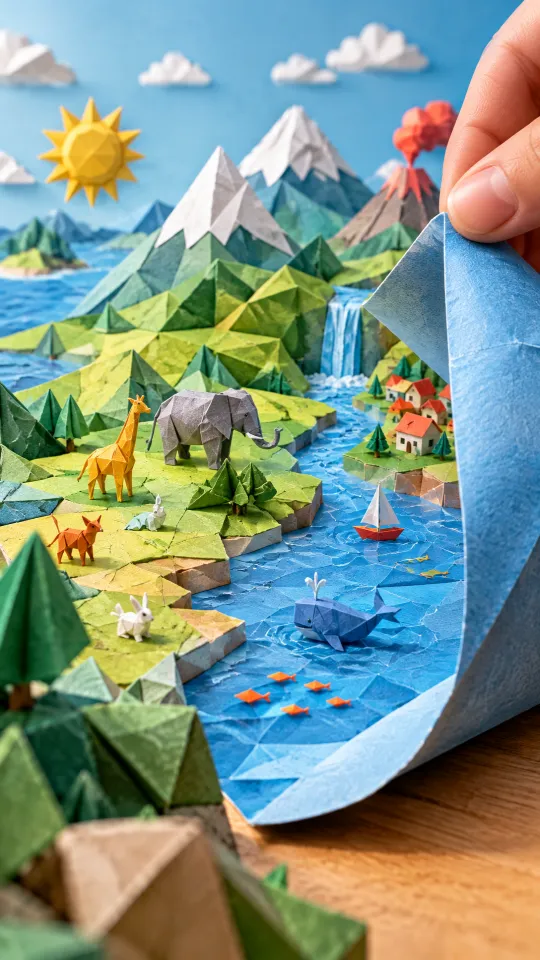Paper Folds: a picture of the style