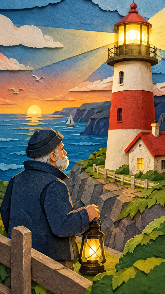 Cut-Paper Tales: a picture of the style