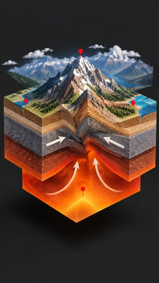 Terrain Cake: a picture of the style