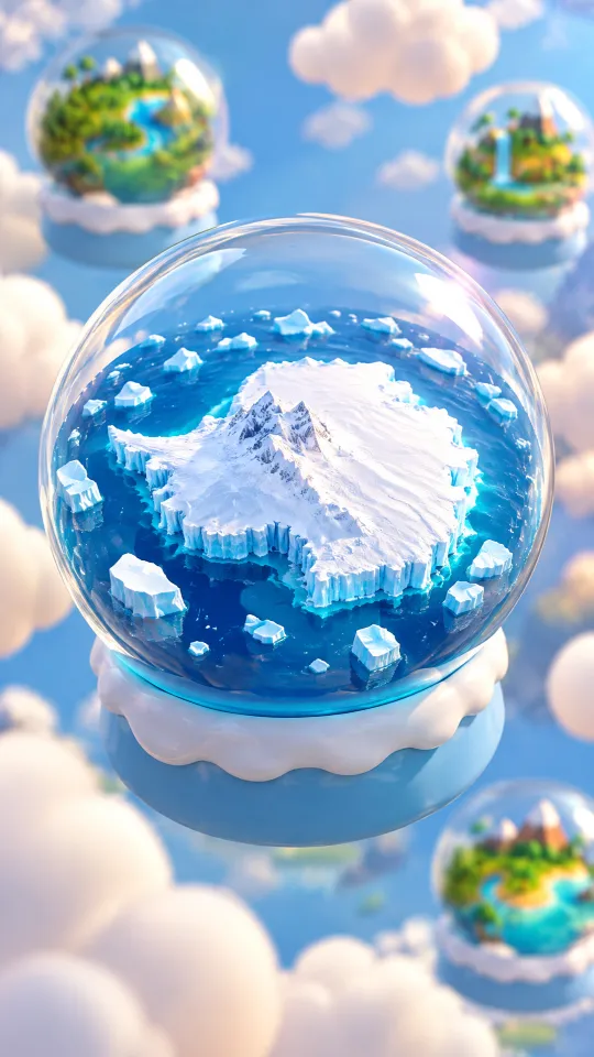 Globe Dioramas: a picture of the style