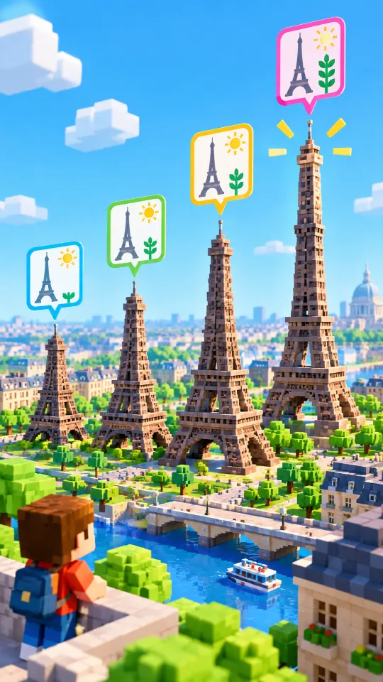 City of Cubes: a picture of the style