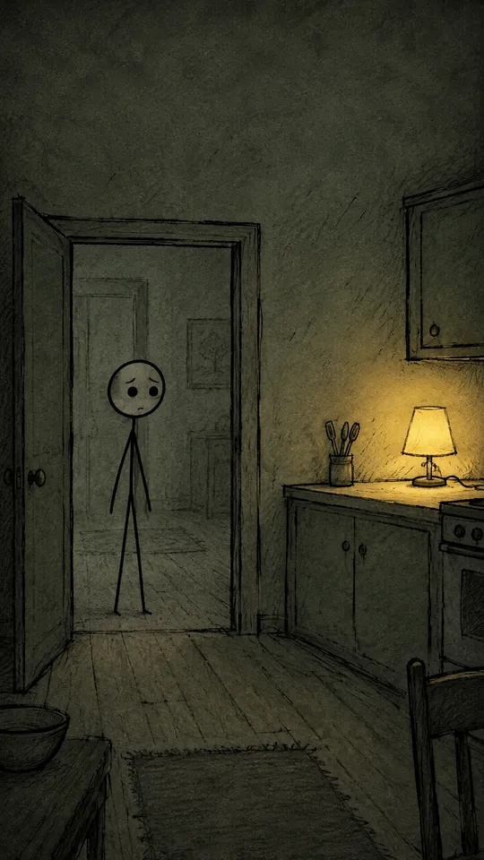 Stickman animation: a picture of the look