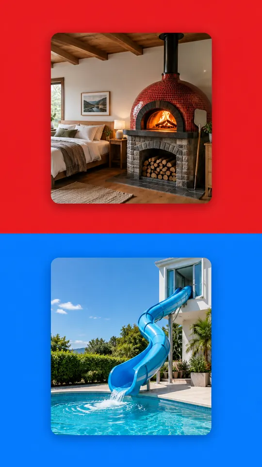 Would you rather split screen: a picture of the style